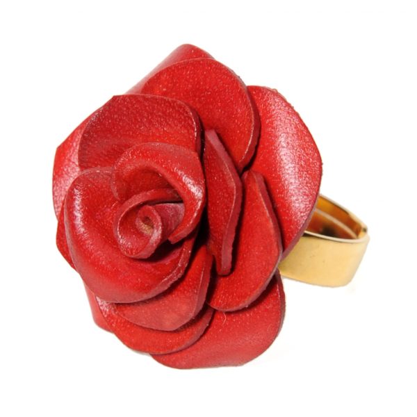 bague en cuir