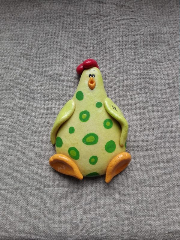 Poule en Pâte à sel