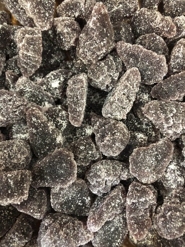 Bonbons gélifiés aromatisés à la myrtille