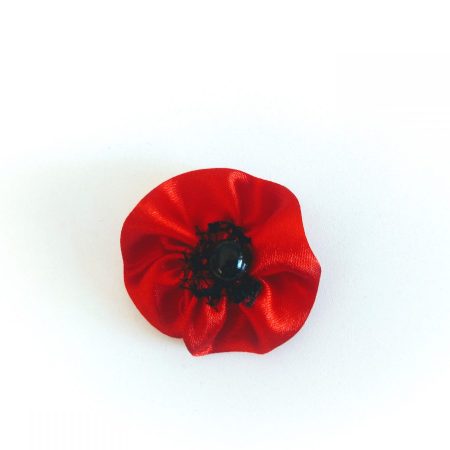 Broche Coquelicot