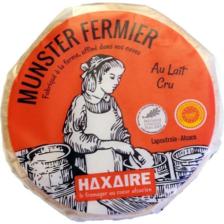 Munster fermier au lait cru 500g